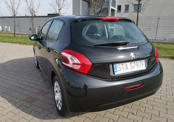 Peugeot 208 cena 20900 przebieg: 134000, rok produkcji 2013 z Radzionków małe 154